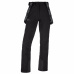 KILPI RHEA-W - dámske lyžiarske softshellové nohavice Čierna
