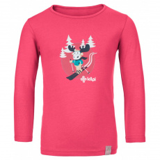 KILPI LERO-J - detské bavlnené tričko Ružová
