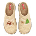 Home slippers made of wool felt Big Star W INT1803A