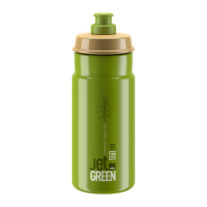 fľaša ELITE Jet Green 21´biele logo 550 ml