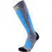 PROGRESS DT KHS KIDS HIGH SOX detské zimné ponožky šedá/modrá