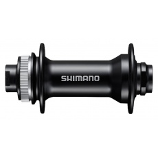 náboj disc Shimano HB-MT400-B 32děr Center Lock 15mm e-thru-axle 110mm predný čierny