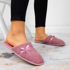 Home slippers NEWS W EVE331A pink