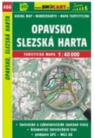 mapa cyklo-turistická Opavsko, 466