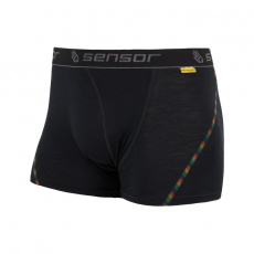 boxerky Sensor MERINO AIR čierne
