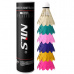 Badmintonové loptičky z peria NILS NBL6216 multicolor 6 ks