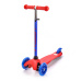 Tricycle scooter with wheels Led Meteor Tucan red - blue 22558
