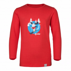 KILPI LERO-J - detské bavlnené tričko Červená