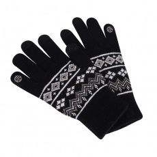 rukavice dámske Tempish Touchscreen zimné čierno strieborné