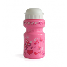 Detská flaša ROTO ružová 330 ml s držiakom