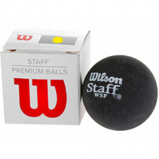 Wilson Staff Squash Ball Yel Dot yellow dot WRT617300