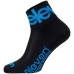 ponožky ELEVEN Howa TWO BLUE veľ.11-13 (XL) čierne / modré