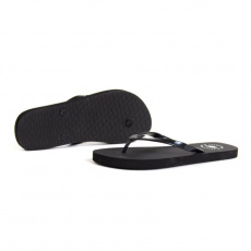 4F W H4L22-KLD005 black slippers