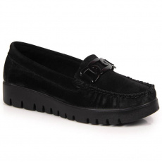 Black Loafers on the Filippo W PAW314A platform