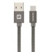 dátový kábel SWISSTEN USB / Micro USB 20 cm šedý