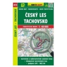 mapa cyklo-turistická Český les, Tachovsko, SH413
