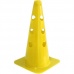 Cone with holes 37.5 cm yellow