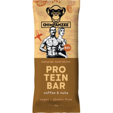 tyčinka Chimpanzee BIO Protein Bar 40g ořechy+káva
