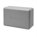 Gray yoga cube with foam 61350