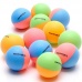Set of 12 ping pong balls Meteor Rainbow 15025