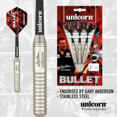 Darts steel tip Unicorn Bullet Stainless Steel - Gary Anderson 21g: 27523 | 23g: 27524 | 25g: 27525