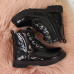 Black boots for girls insulated Jr EVE318A