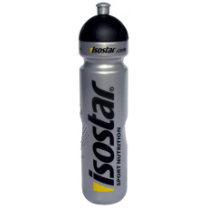 Cyklistická fľaša ISOSTAR strieborná 1000ml