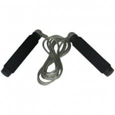 Steel skipping rope with Allright weight 286 cm